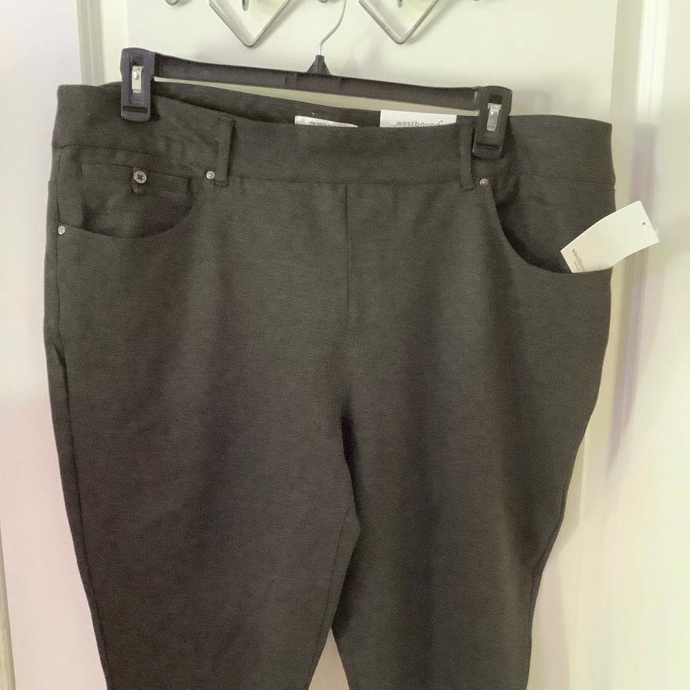 Woman’s plus size westbound size 22w r charcoal pant